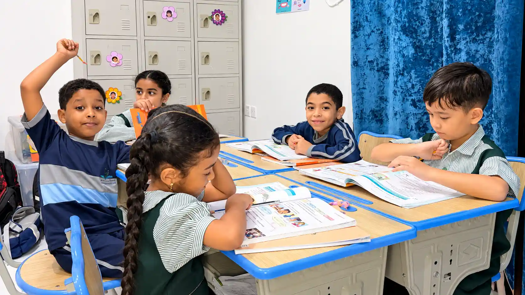 Grade 2 pupils explaining their thinking