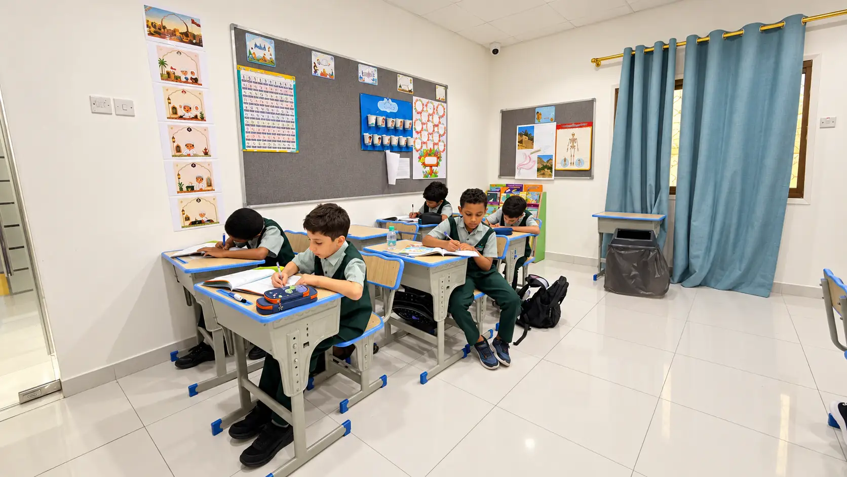 Grade 4 learning environment at A.F.S