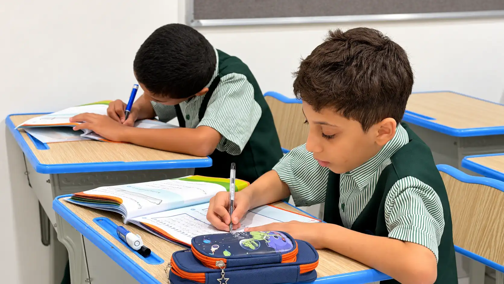 Grade 4 pupils connecting ideas at A.F.S